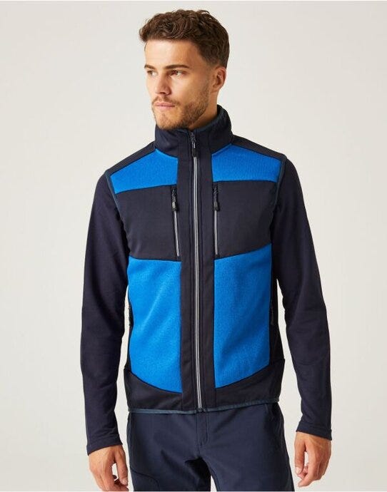 Regatta Professional TRA914 Regatta E-Volve Knit Stretch Bodywarmer - Strong Blue/Navy