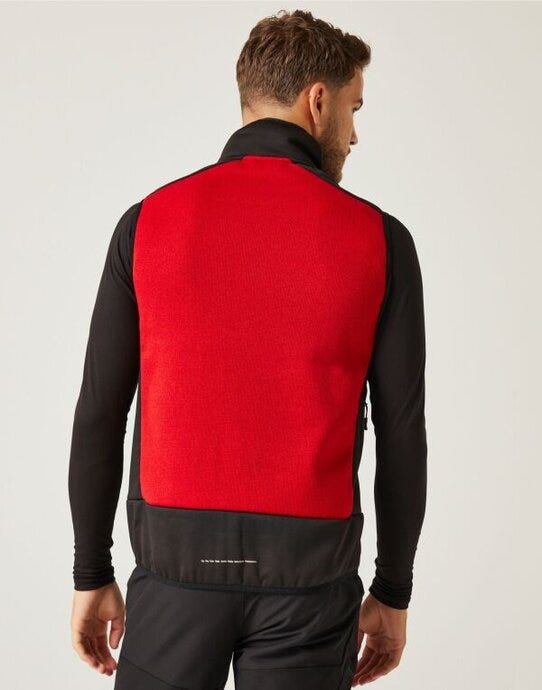Regatta Professional TRA914 Regatta E-Volve Knit Stretch Bodywarmer - Classic Red/Black