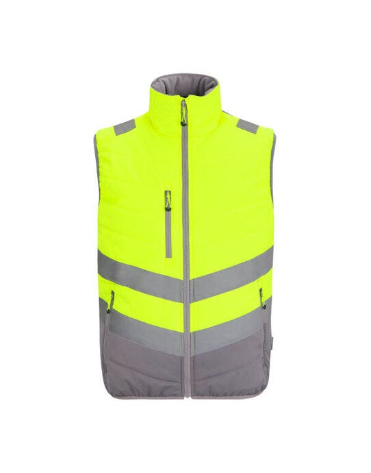 Regatta High Visibility TRB202 Regatta Hi-Vis 2 Tone Thermal Baffle BW - Hi-Vis Yellow