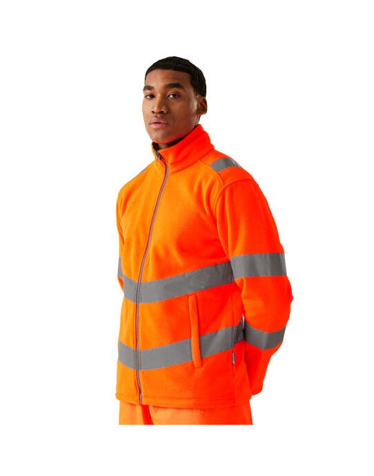 Regatta High Visibility TRF648 Regatta Hi-Vis Pro Contract Thor Fleece - Hi Vis Orange