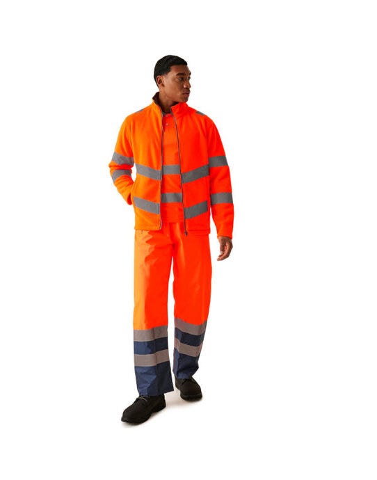 Regatta High Visibility TRF648 Regatta Hi-Vis Pro Contract Thor Fleece - Hi Vis Orange