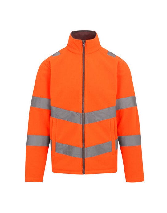 Regatta High Visibility TRF648 Regatta Hi-Vis Pro Contract Thor Fleece - Hi Vis Orange