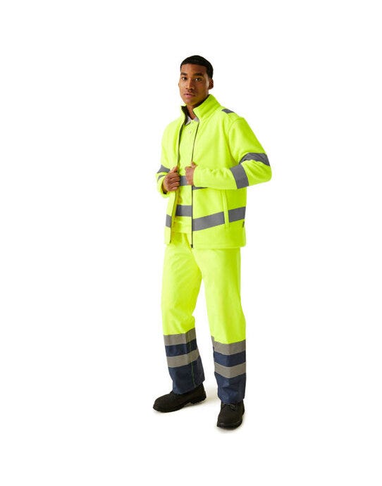 Regatta High Visibility TRF648 Regatta Hi-Vis Pro Contract Thor Fleece - Hi-Vis Yellow