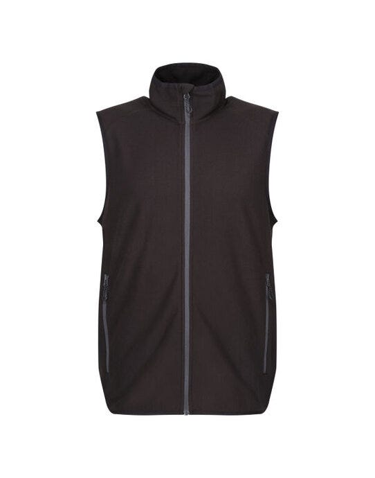 Regatta Professional TRF695 Regatta Navigate Fleece Bodywarmer - Black/Seal Grey