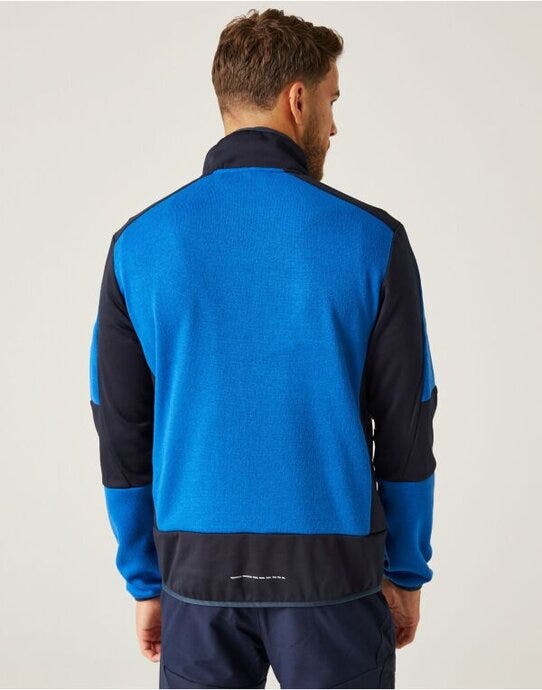 Regatta Professional TRF720 Regatta E-Volve Knit Stretch Midlayer - Strong Blue/Navy