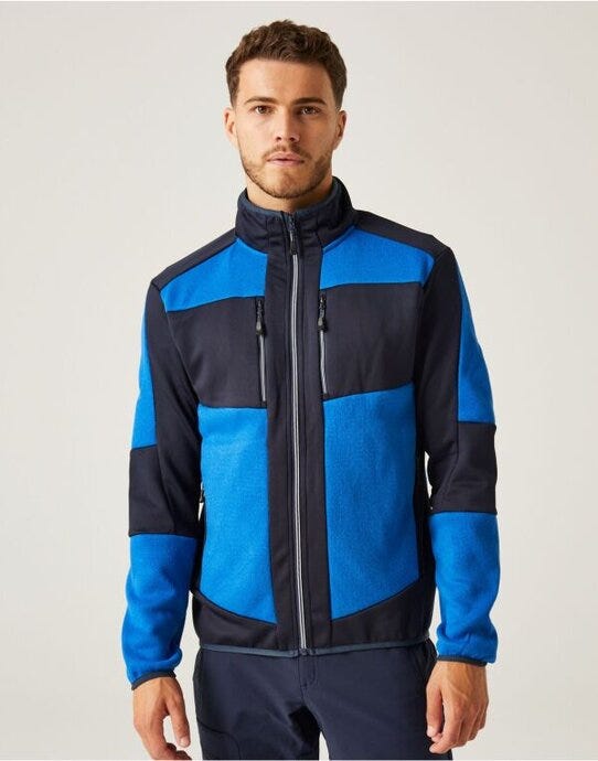 Regatta Professional TRF720 Regatta E-Volve Knit Stretch Midlayer - Strong Blue/Navy