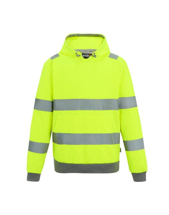 Regatta High Visibility TRF814 Regatta Hi-Vis Pro Contract Hoodie - Hi-Vis Yellow