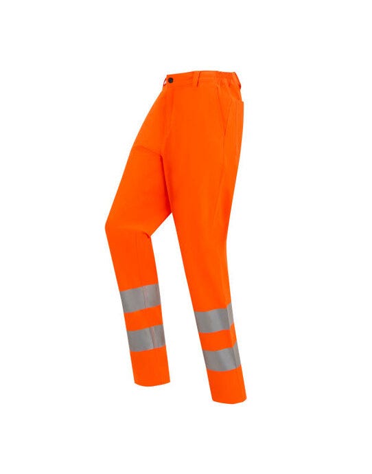 Regatta High Visibility TRJ629R Regatta Hi-Vis Pro Contract Stretch Trsr - Hi Vis Orange