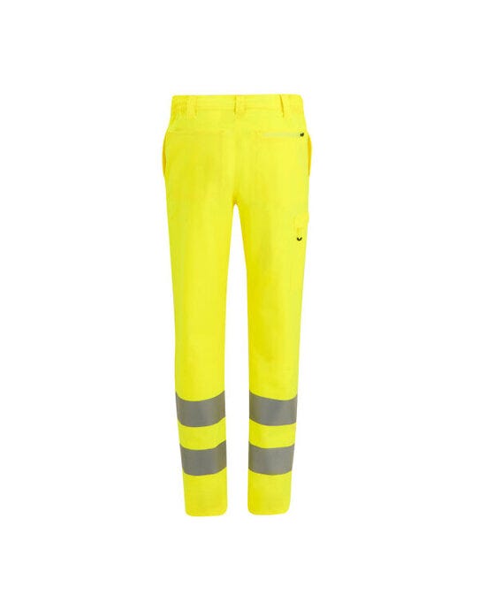 Regatta High Visibility TRJ629R Regatta Hi-Vis Pro Contract Stretch Trsr - Hi-Vis Yellow