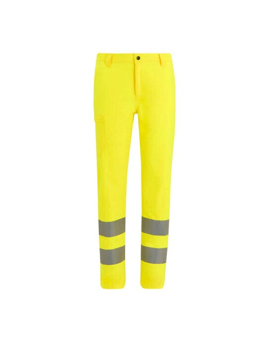 Regatta High Visibility TRJ629R Regatta Hi-Vis Pro Contract Stretch Trsr - Hi-Vis Yellow