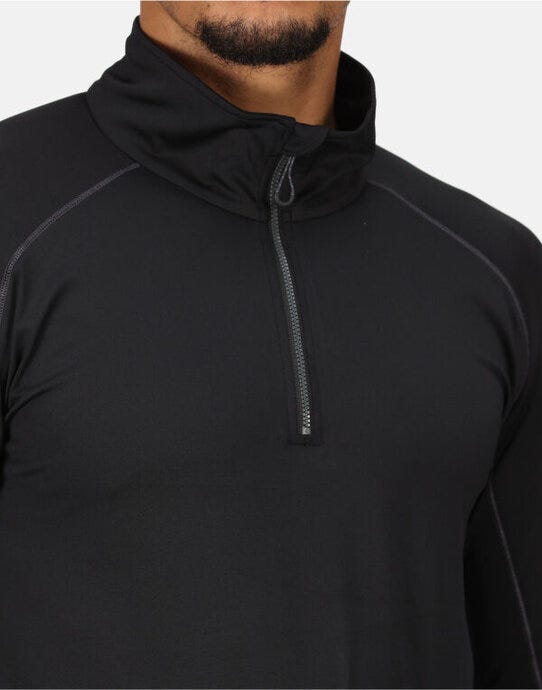 Regatta Professional TRS240 Regatta Core Stretch Half Zip Midlayer - Black