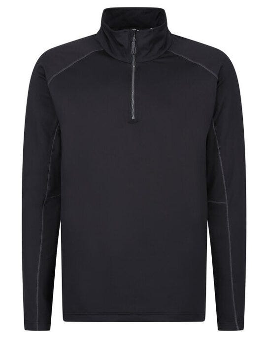 Regatta Professional TRS240 Regatta Core Stretch Half Zip Midlayer - Black