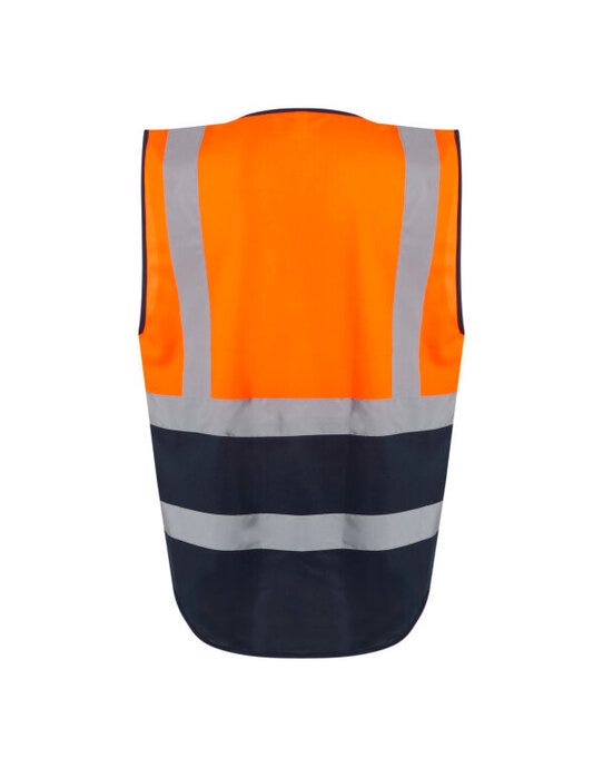 Regatta High Visibility TRS251 Regatta Pro Hi Vis Executive Vest - Hi Vis Orange/Navy