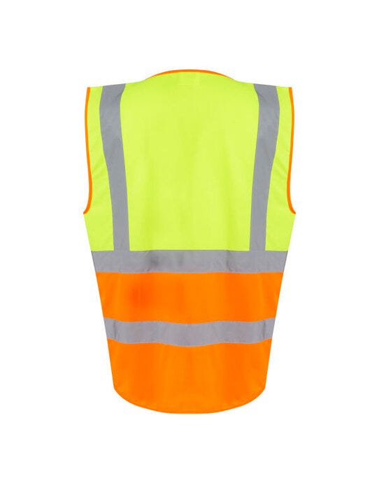 Regatta High Visibility TRS251 Regatta Pro Hi Vis Executive Vest - Hi Vis Yellow/Orange