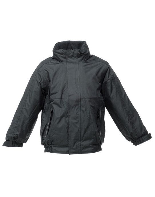Regatta Junior TRW418 Dover Jacket - Black/Ash
