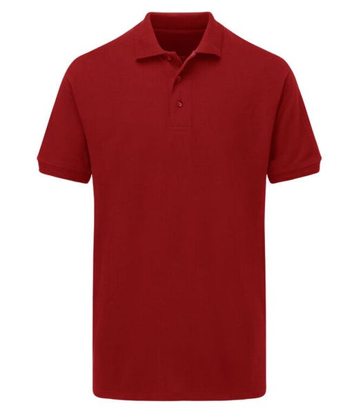 Ultimate Clothing Collection UCC031 Red plain polo shirt