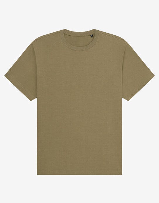 UCC Label Free Collection UCC220 Organic Heavy T-Shirt - Army
