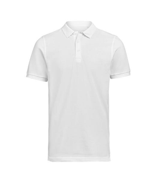 Untagged Movement UM3420010 White plain polo shirt