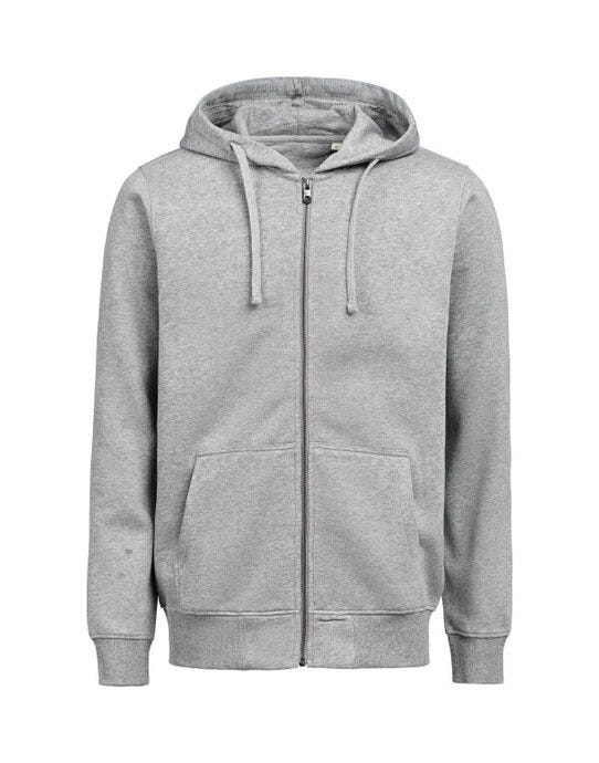 Untagged Movement UM3450010 UM FZ Hoodie Regular Fit OCS/RCS - Grey Melange