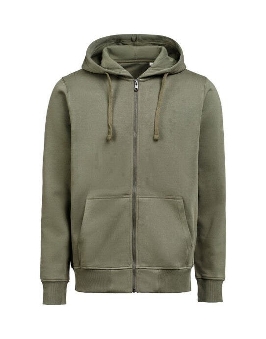 Untagged Movement UM3450010 UM FZ Hoodie Regular Fit OCS/RCS - Thyme