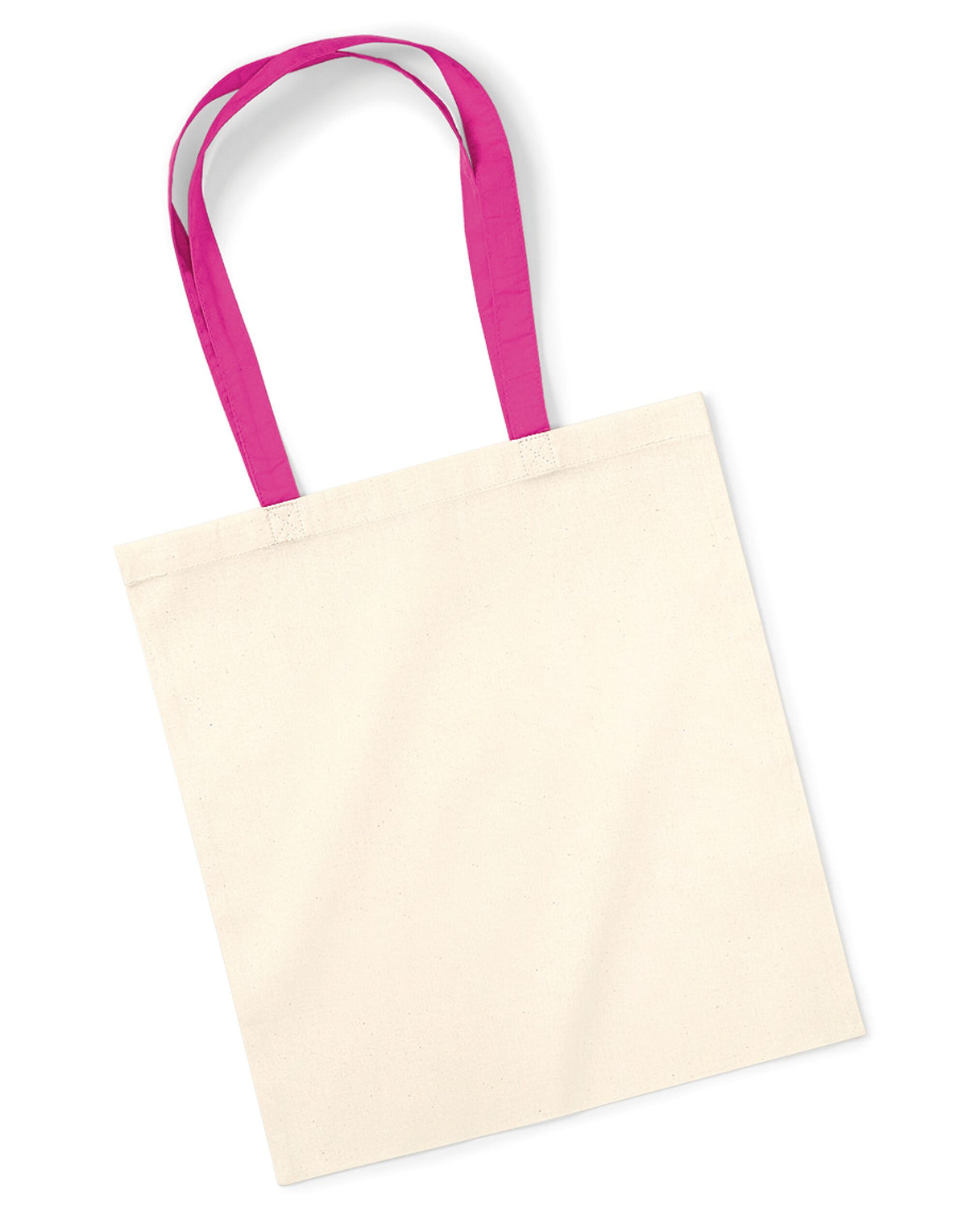 Westford Mill W101C Bag 4 Life Contrast Handle - Natural/Fuchsia