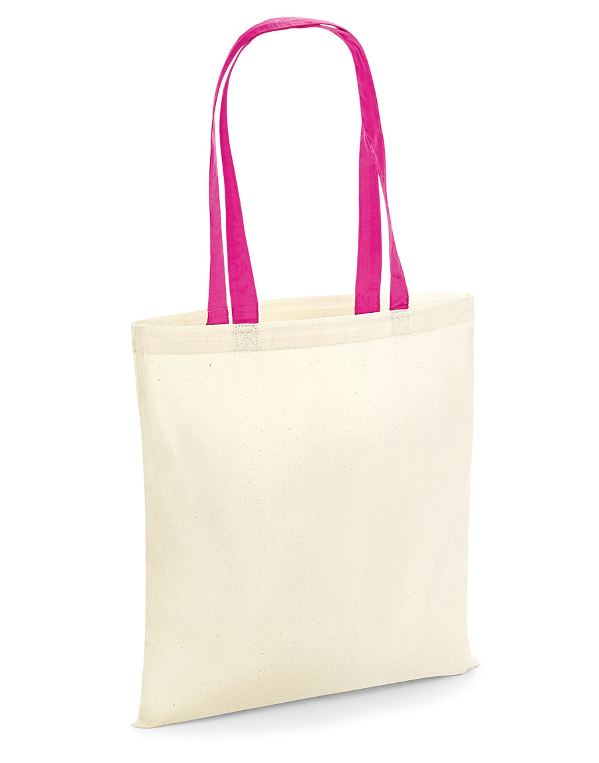 Westford Mill W101C Bag 4 Life Contrast Handle - Natural/Fuchsia
