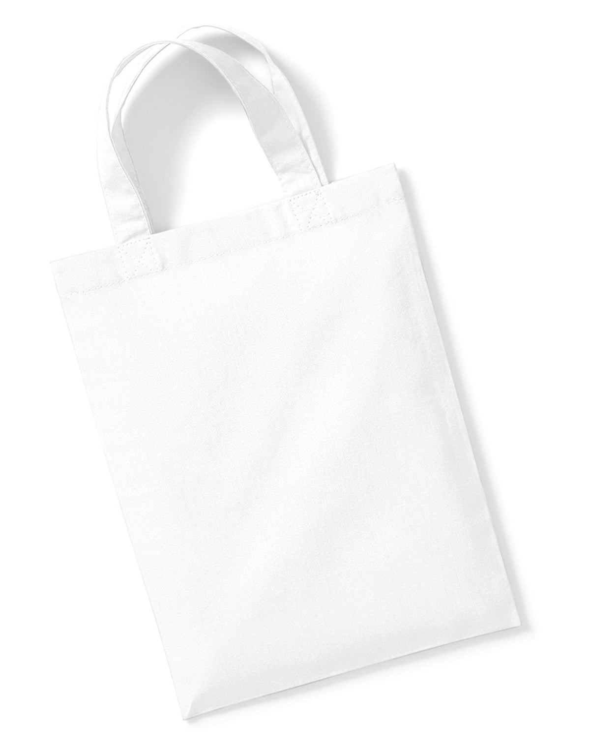 Westford Mill W103 Cotton Party Bag for Life - White