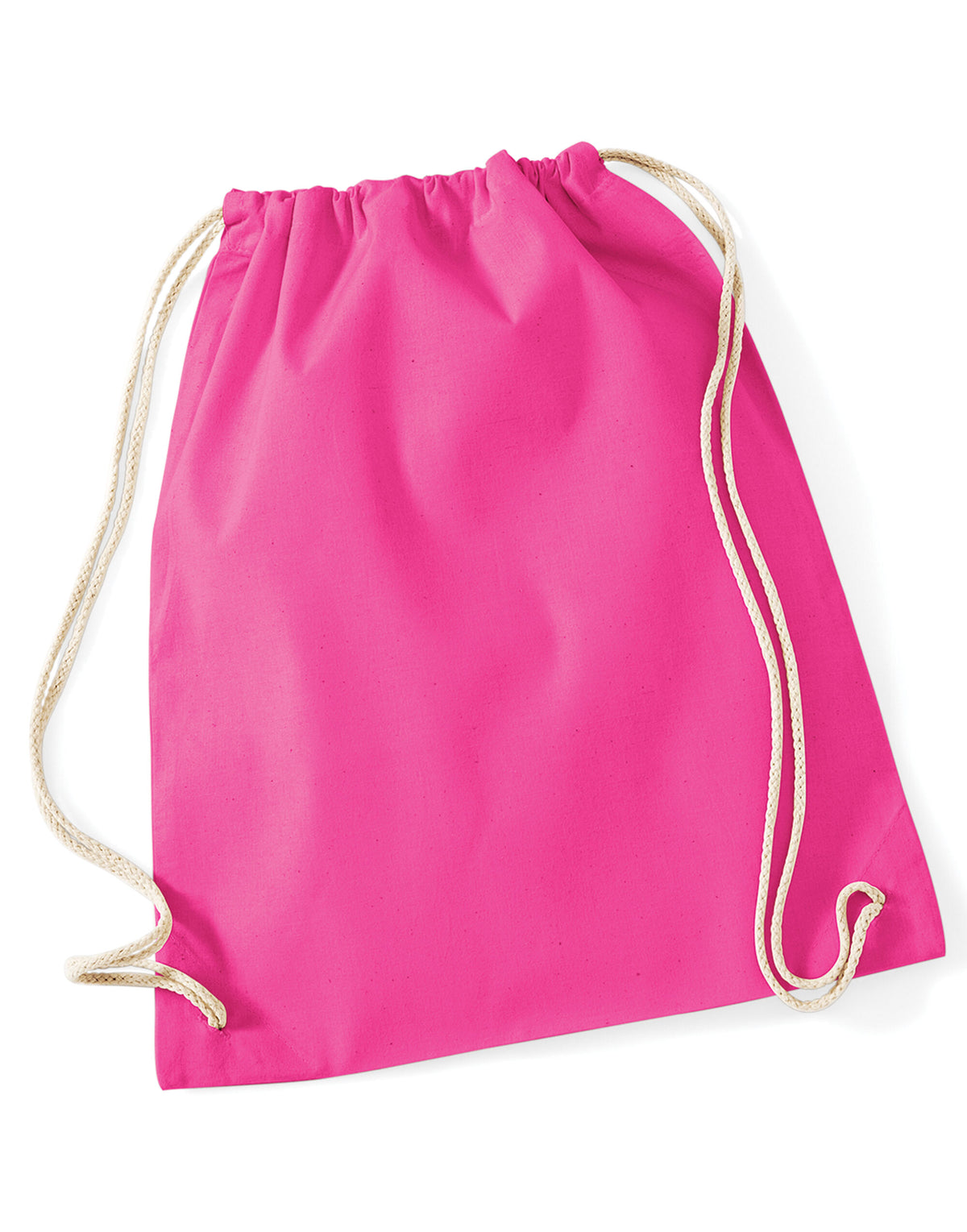 Westford Mill W110 Cotton Gymsac - Fuchsia