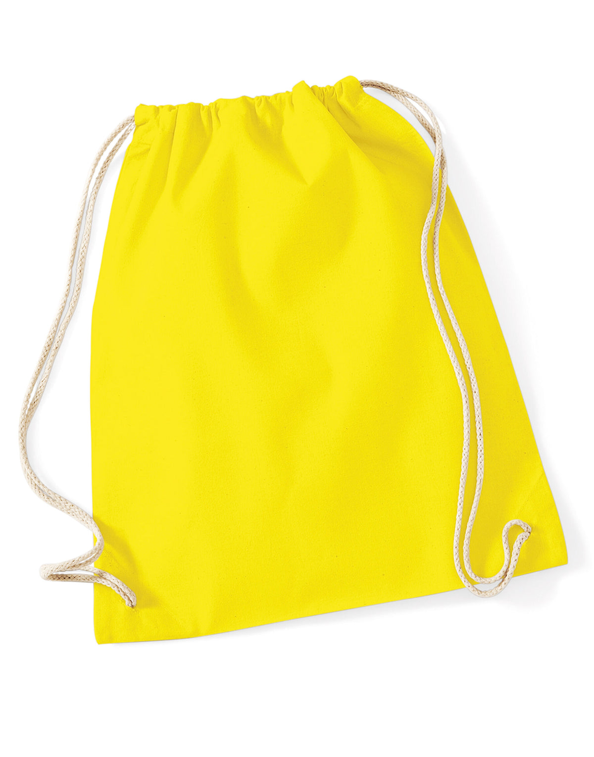 Westford Mill W110 Cotton Gymsac - Yellow