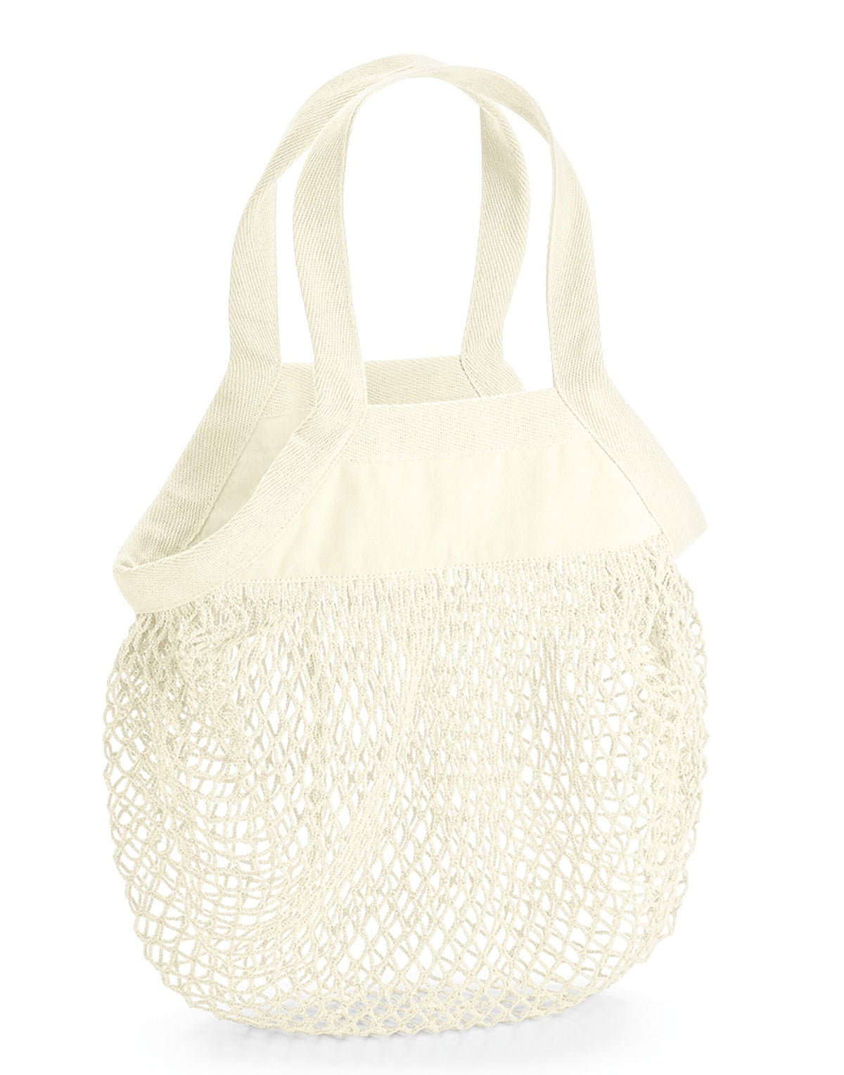Westford Mill W151 Organic Cot Mini Mesh Bag - Natural