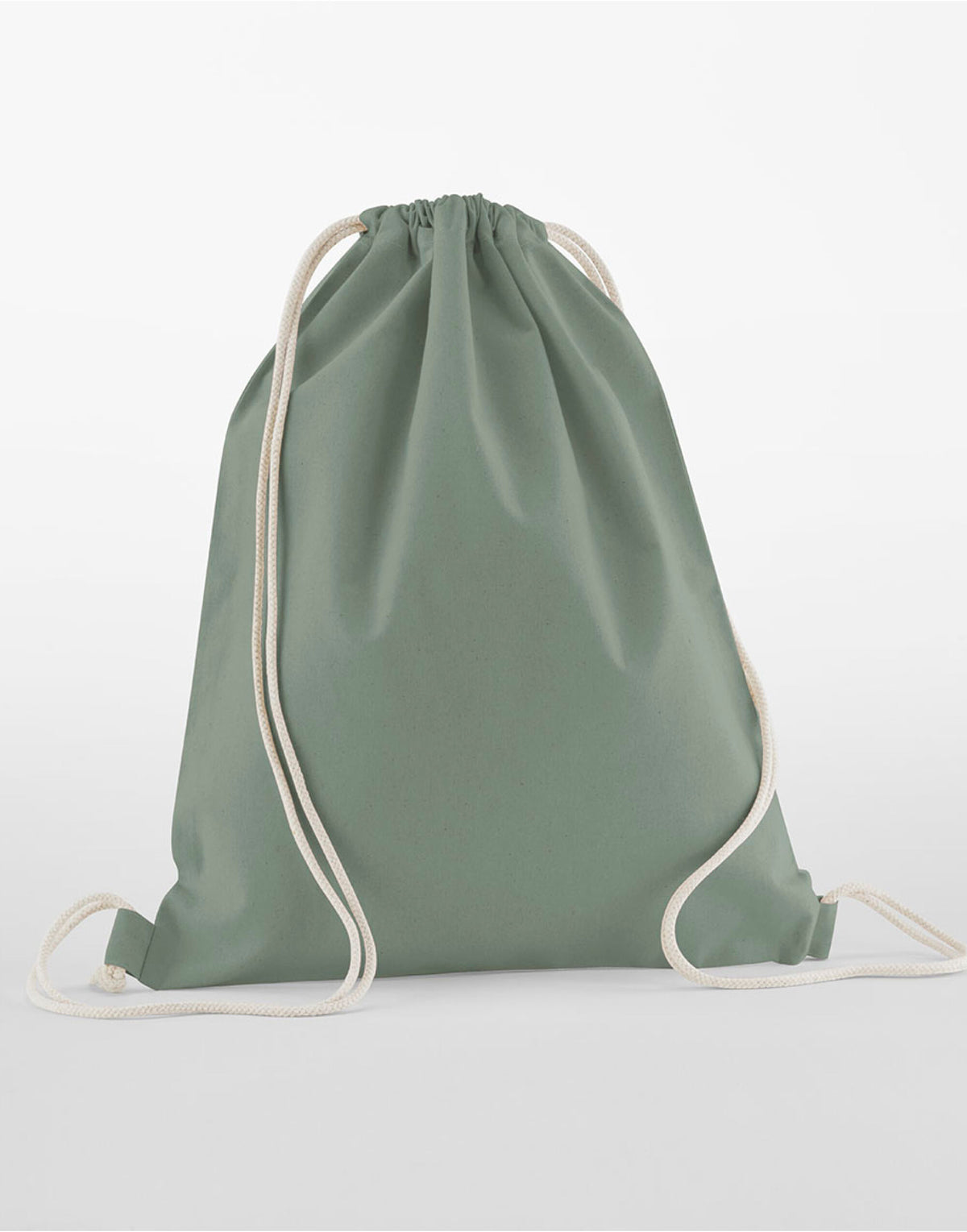 Westford Mill W160 Organic Cotton InCo Gymsac - Dusty Green