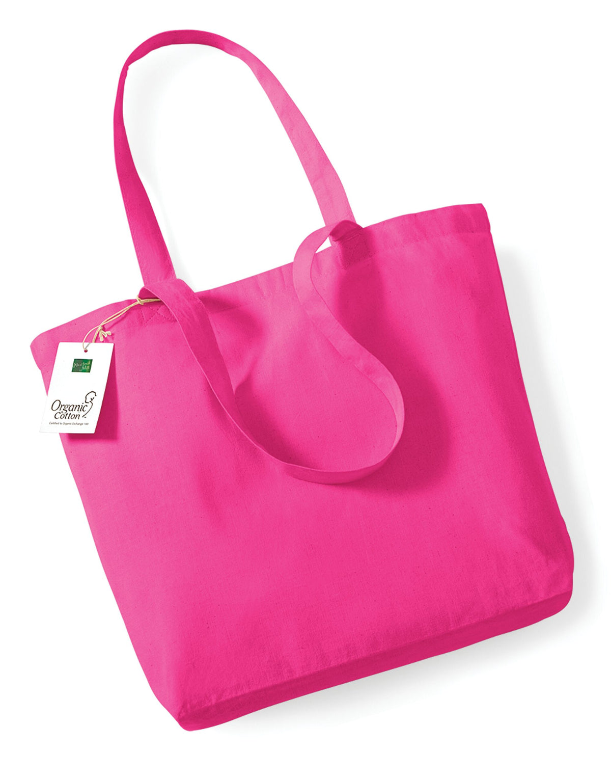 Westford Mill W180 Organic Cotton Shopper - Fuchsia