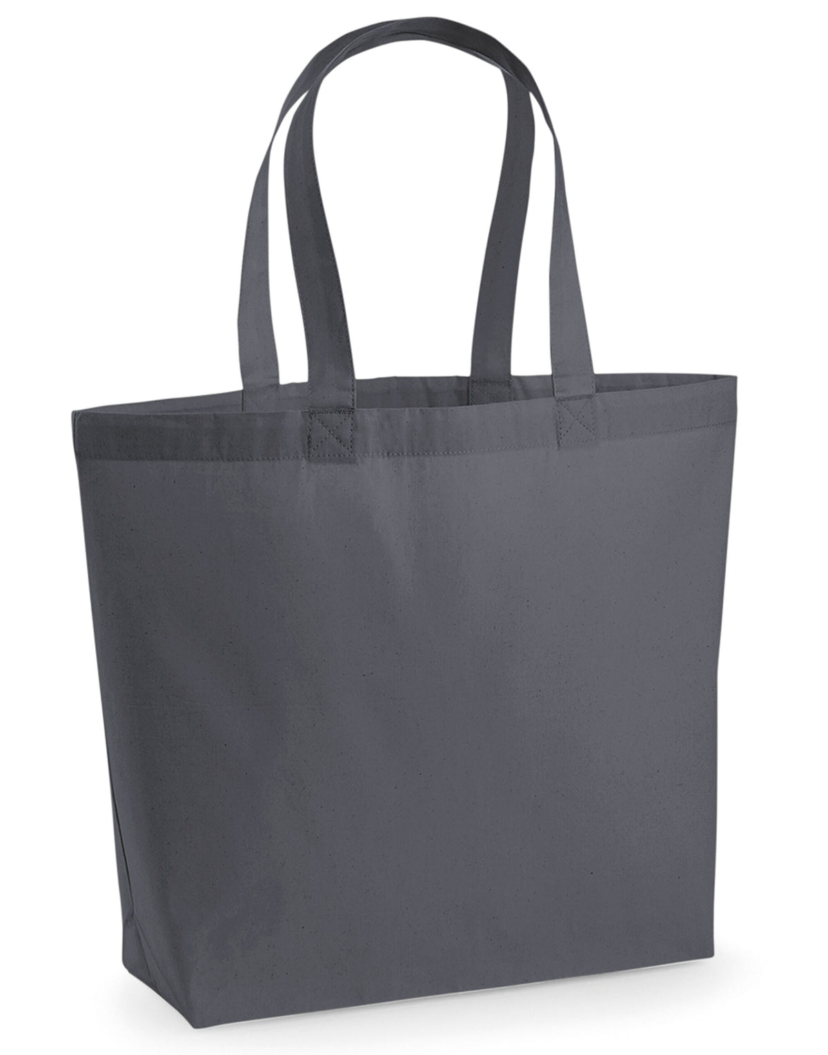 Westford Mill W225 Premium Cotton Maxi Tote - Graphite Grey