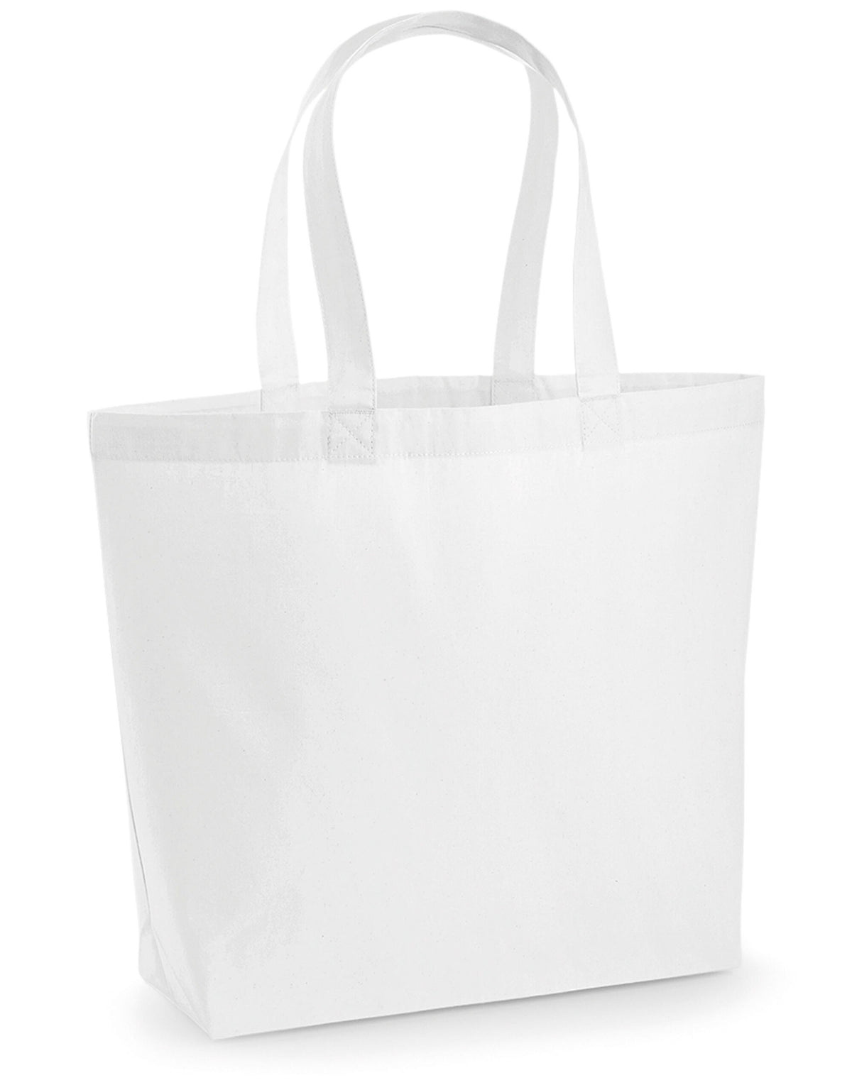 Westford Mill W225 Premium Cotton Maxi Tote - White
