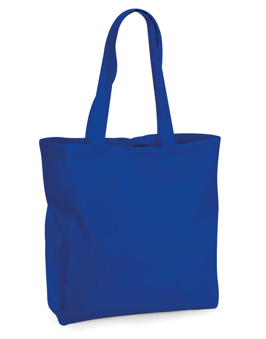Westford Mill W265 Organic Premium Maxi Tote - Bright Royal