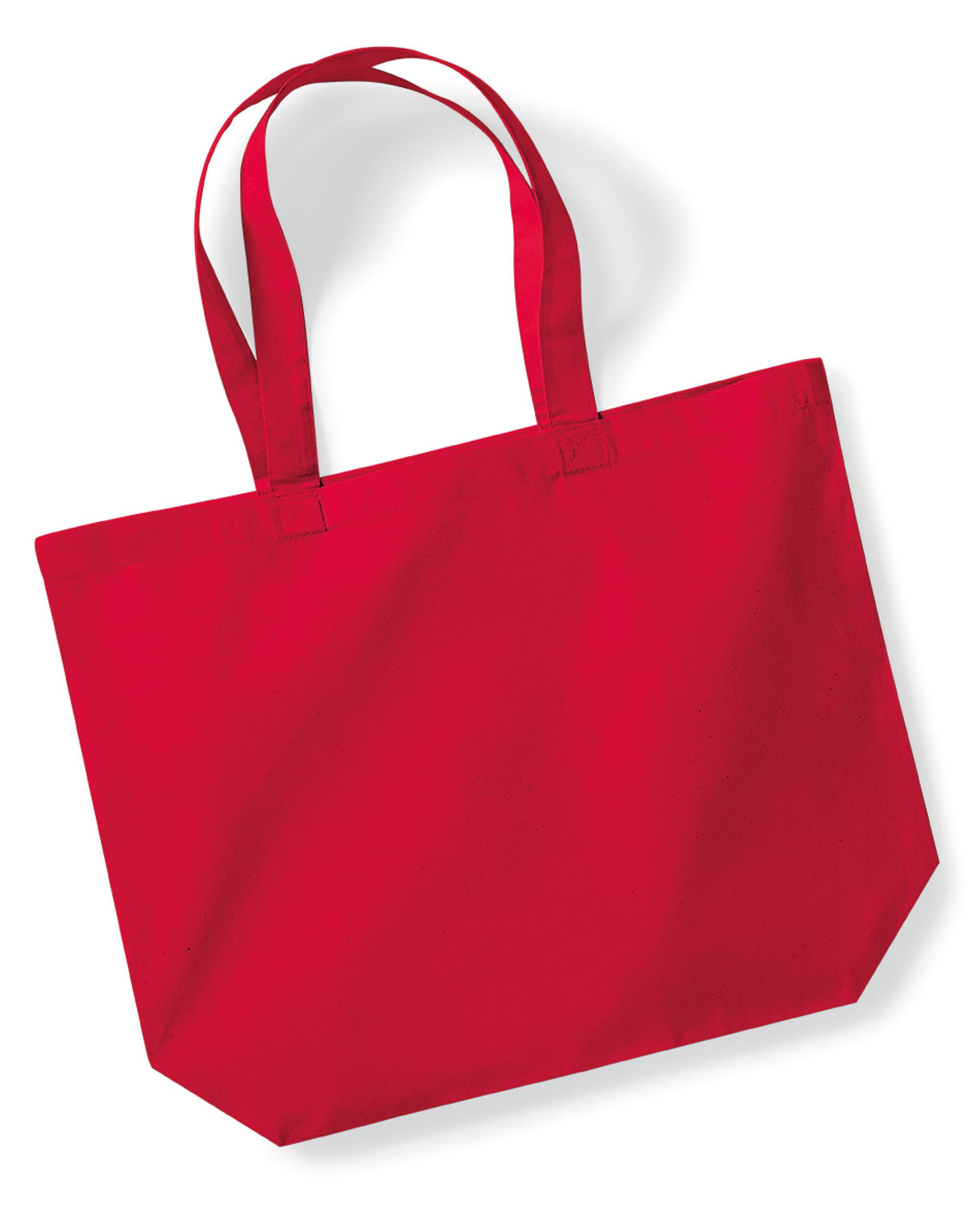 Westford Mill W265 Organic Premium Maxi Tote - Classic Red