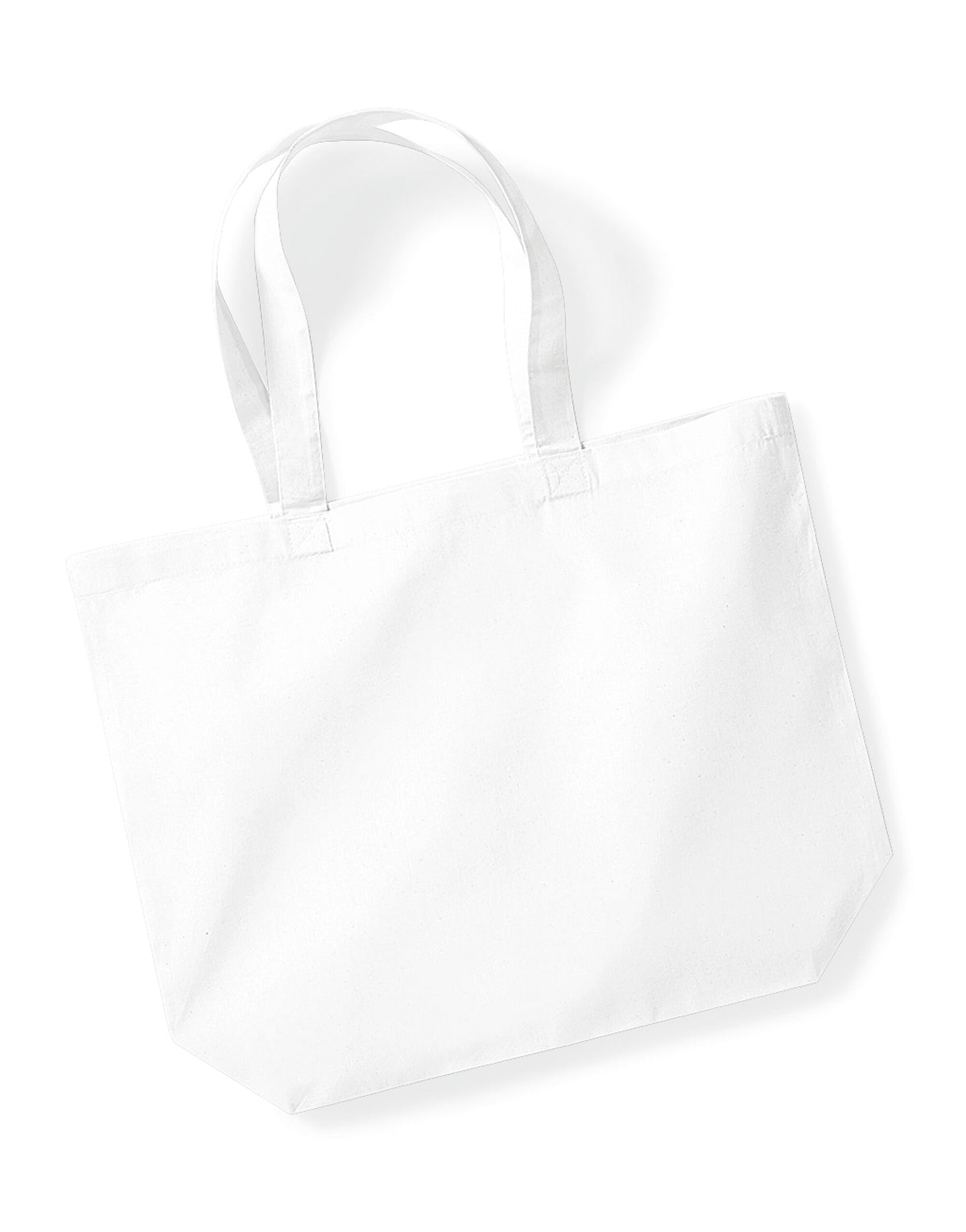 Westford Mill W265 Organic Premium Maxi Tote - White
