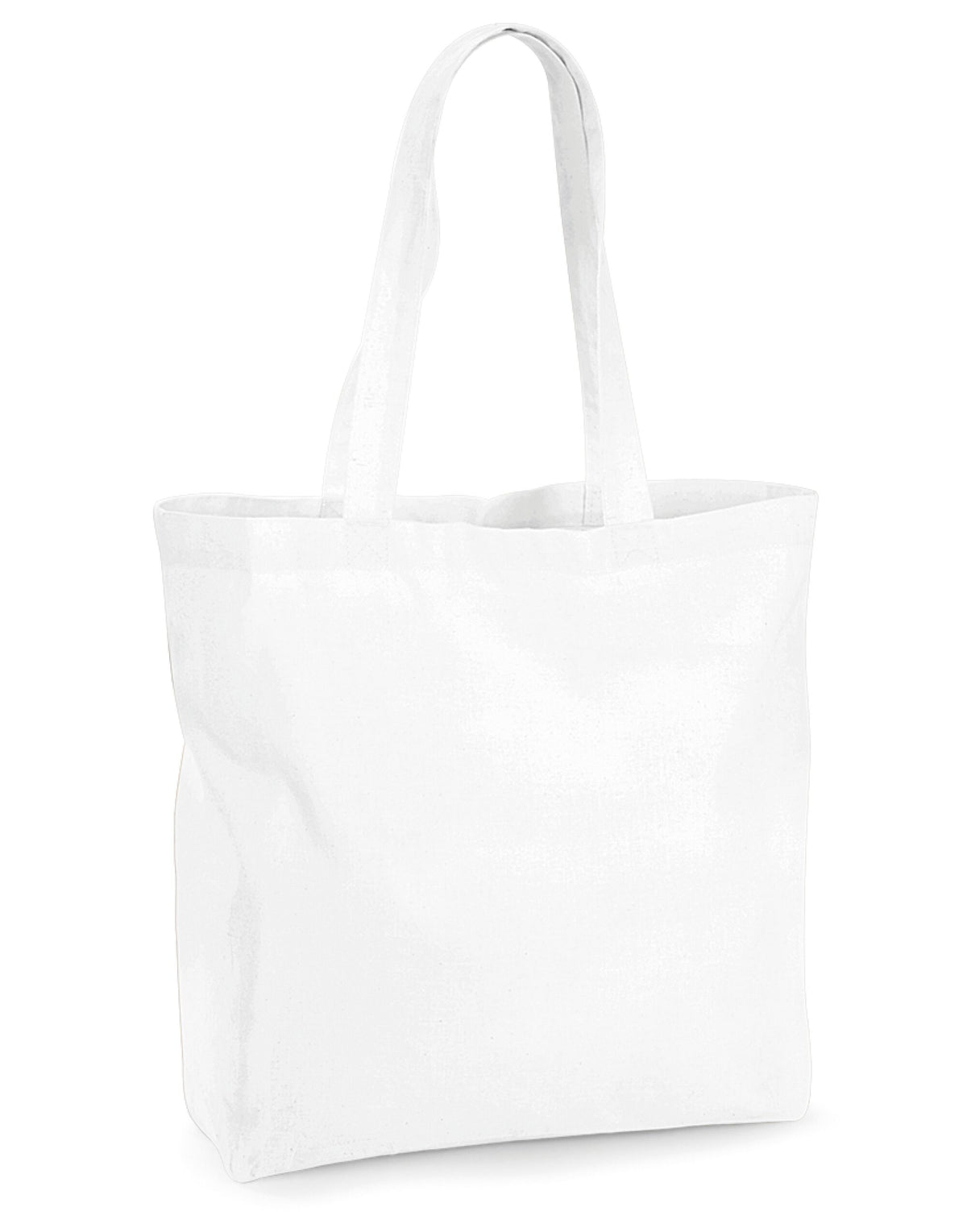 Westford Mill W265 Organic Premium Maxi Tote - White