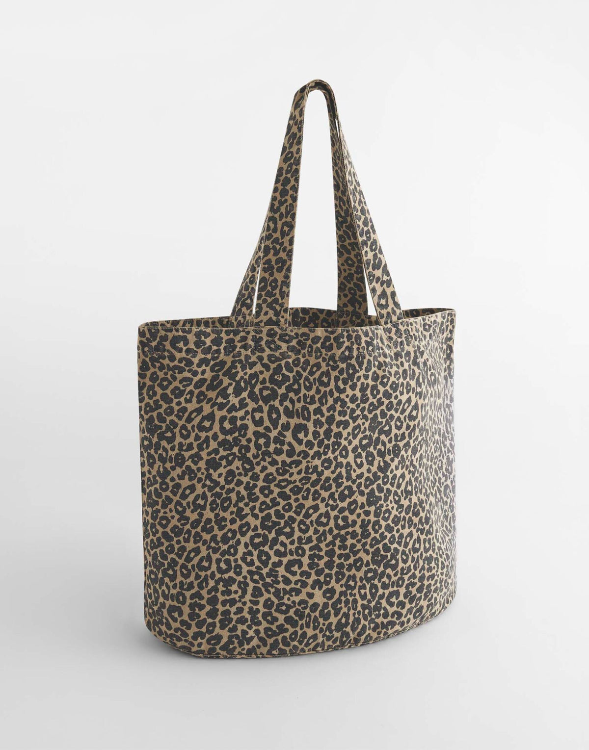 Westford Mill W335 Leopard Print Canvas Shop - Vintage Leopard Print