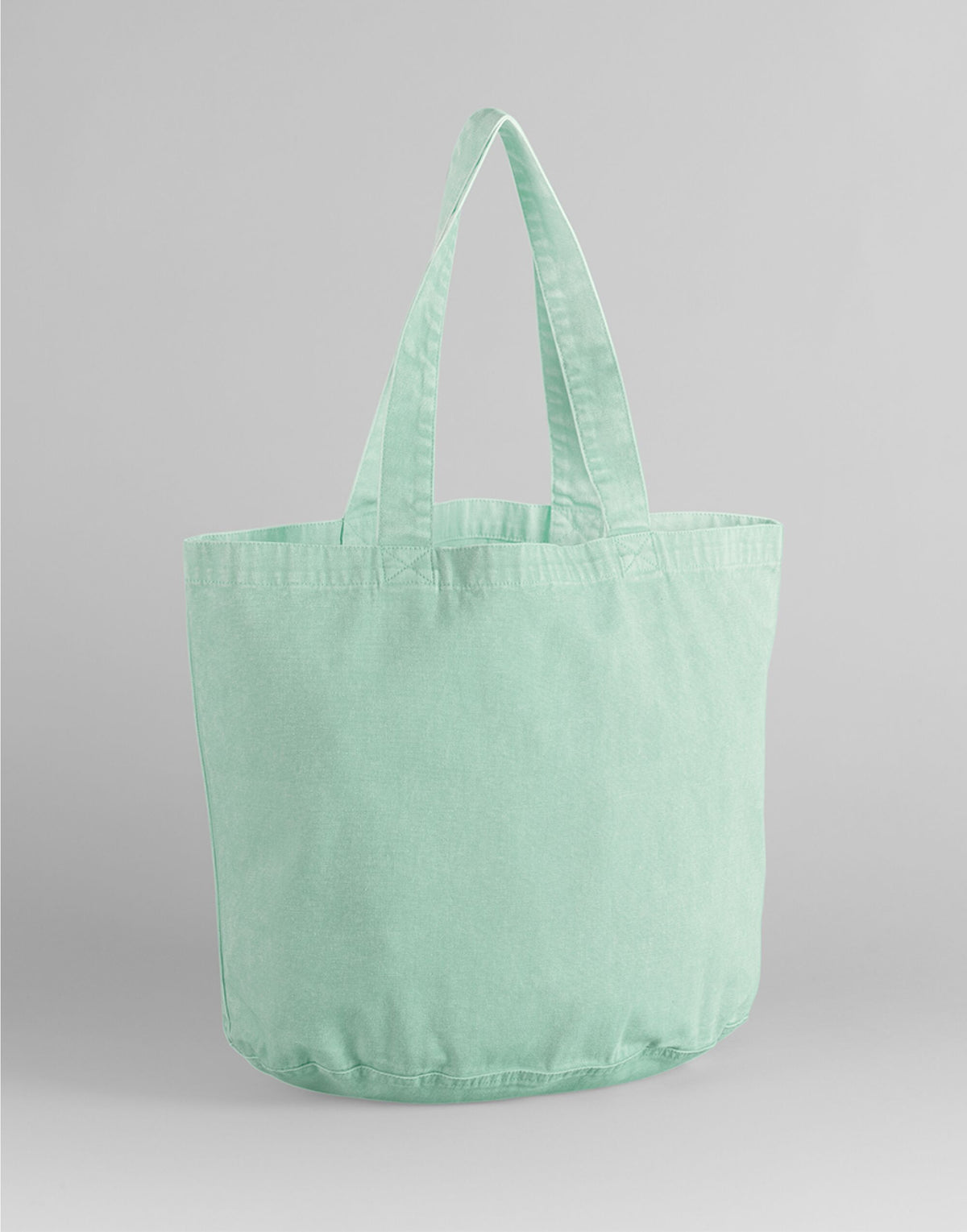 Westford Mill W345 Garment Dyed Shopper - Vintage Aqua