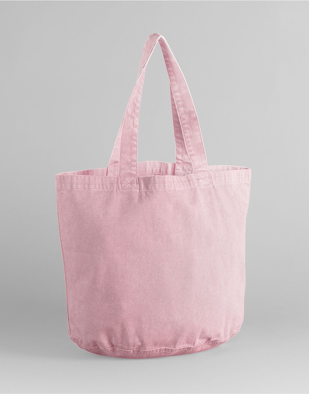 Westford Mill W345 Garment Dyed Shopper - Vintage Dusky Pink