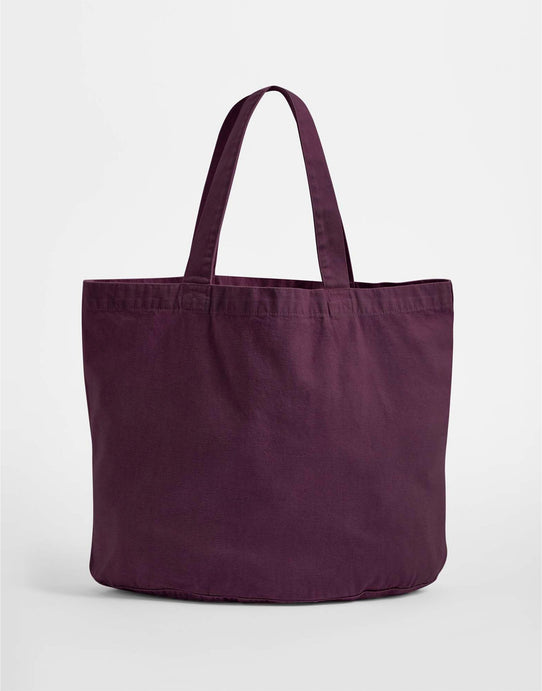 Westford Mill W345 Garment Dyed Shopper - Vintage Oxblood
