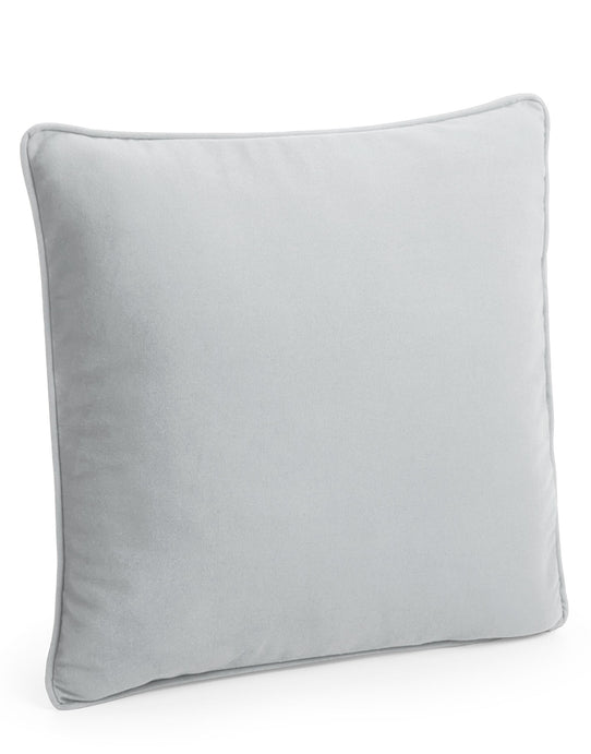 Westford Mill W355 Cotton Cushion Cover - Natural/ Light Grey