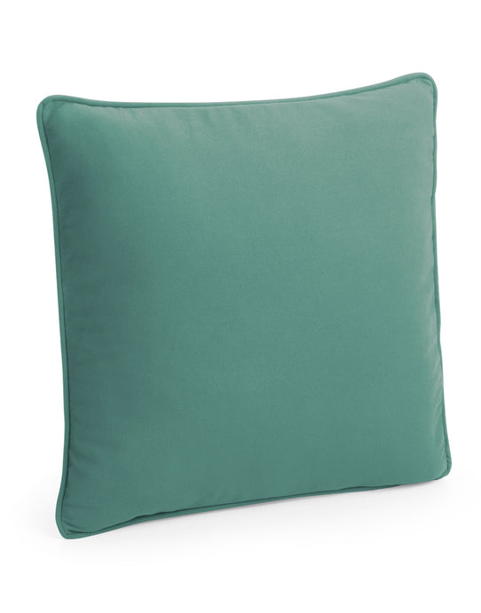 Westford Mill W355 Cotton Cushion Cover - Natural/ Sage Green