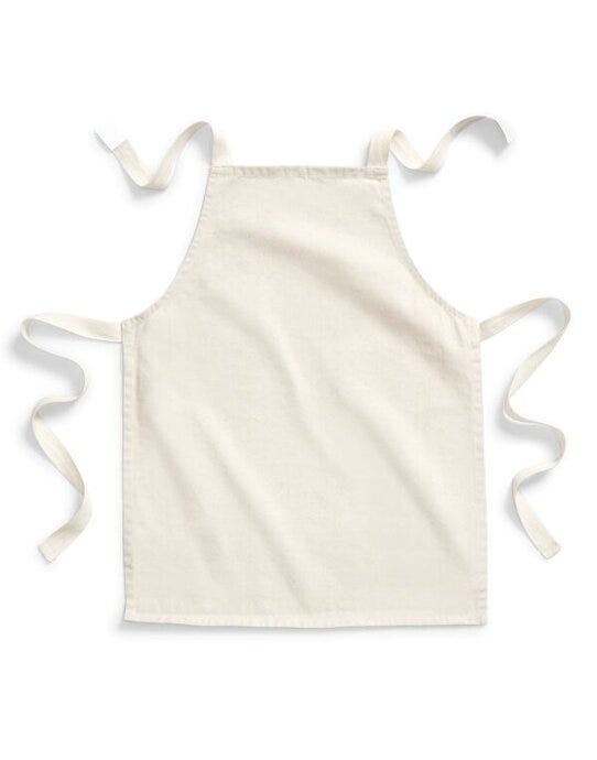 Westford Mill W362 Cotton Junior Apron - Natural