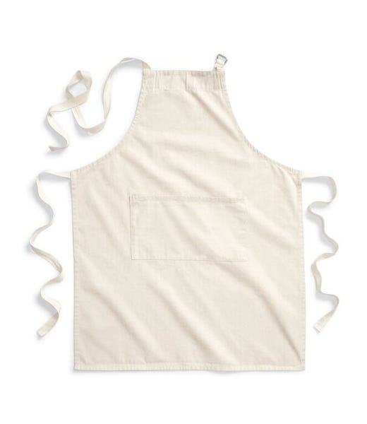 Westford Mill W364 Natural plain Cotton Adult Apron