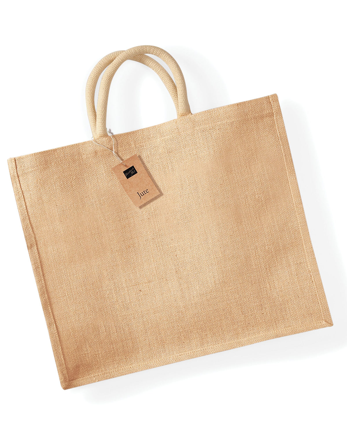 Westford Mill W408 Jute Jumbo Shopper - Natural