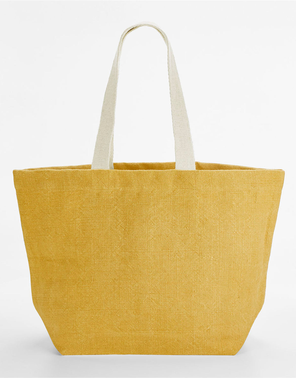 Westford Mill W466 Soft Washed Jute Beach Bag - Saffron
