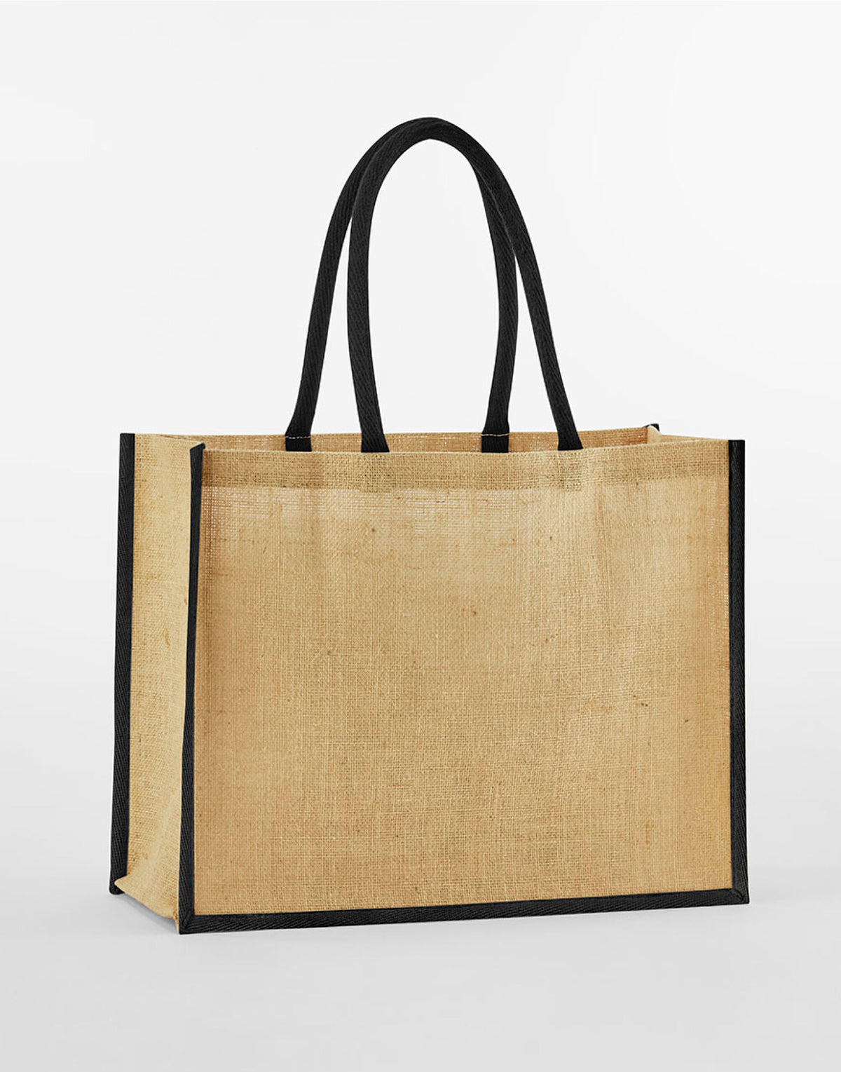 Westford Mill W470 Starched Jute Classic Shop - Natural/Black