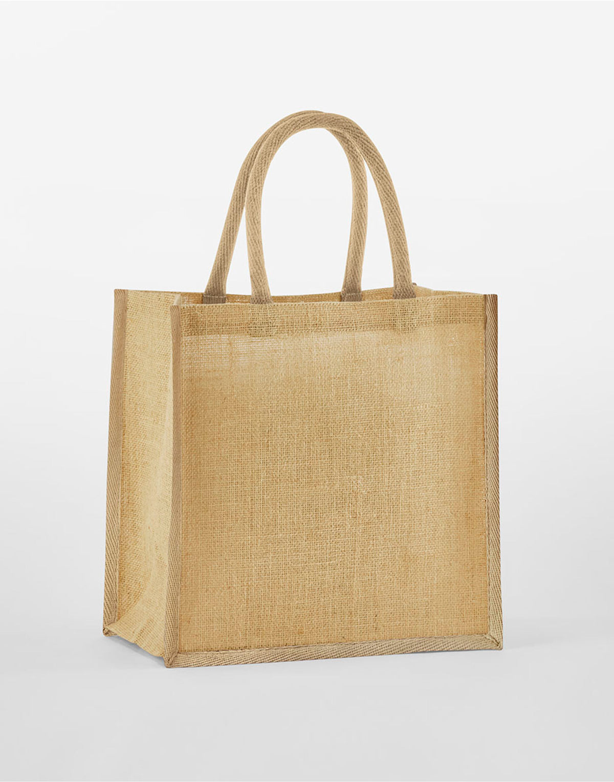 Westford Mill W477 Starch Jute Mini Gift Bag - Natural